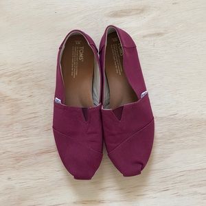 Maroon Toms-Like New! Men’s sz 9